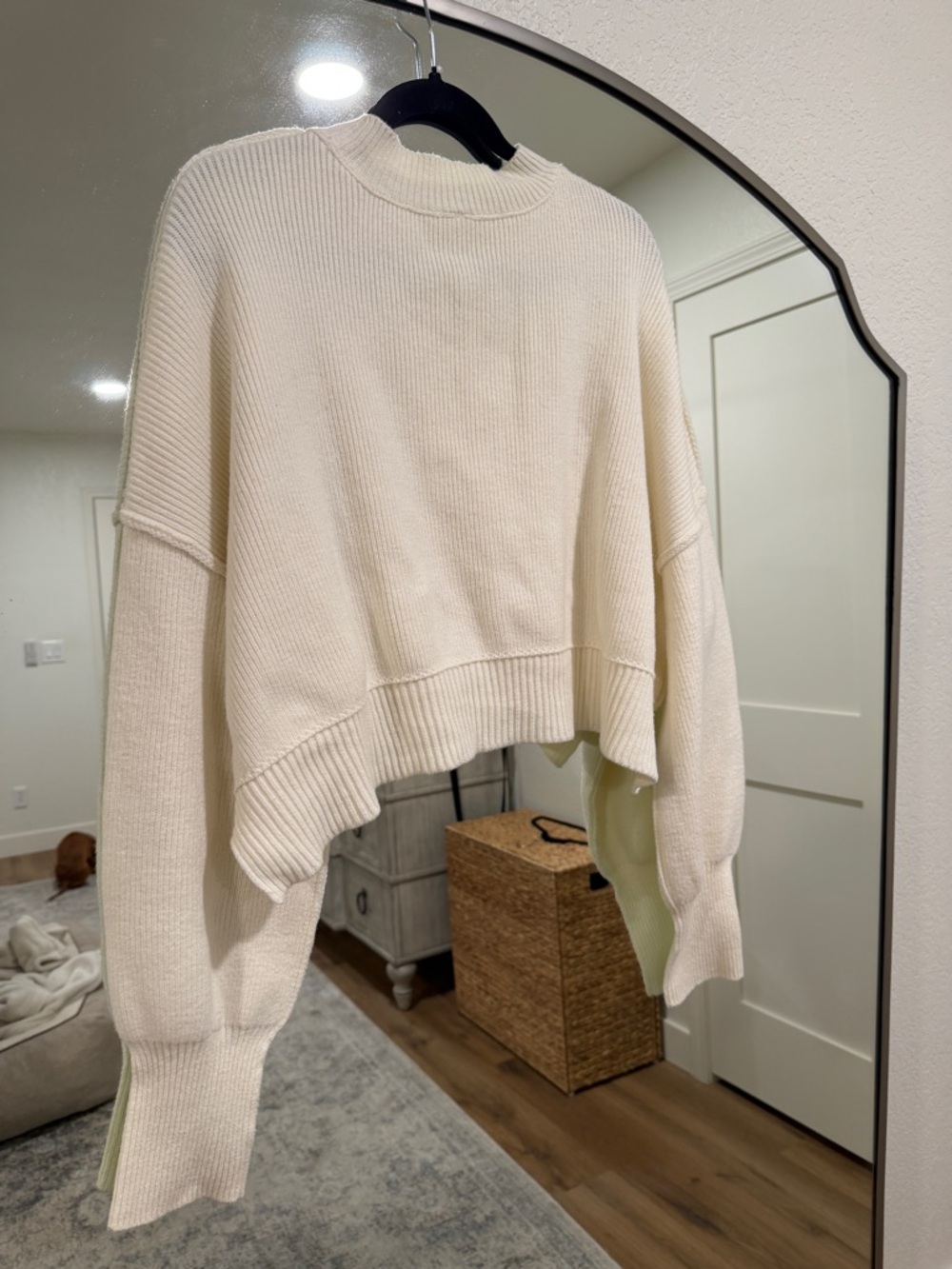 Free People Cream Easy Street Sweater - Picture 4 of 6